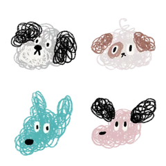 Woof woof woof LINE 表情貼封面