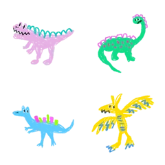 Derpy Dino LINE 表情貼封面