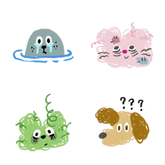 Fuzzy Friends 3 LINE 表情貼封面