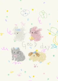 Nap Time Friends LINE 主題封面