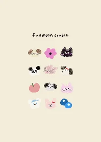 Fuzzy Bunny & Friends LINE 主題封面